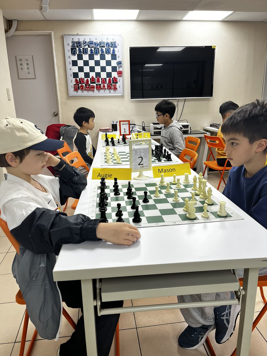 ChessTaiwan's tweet photo. Friday, last day of weekly camp , timer section: 
How to use timer to manage time control for your games. https://t.co/kMSUPX1f10