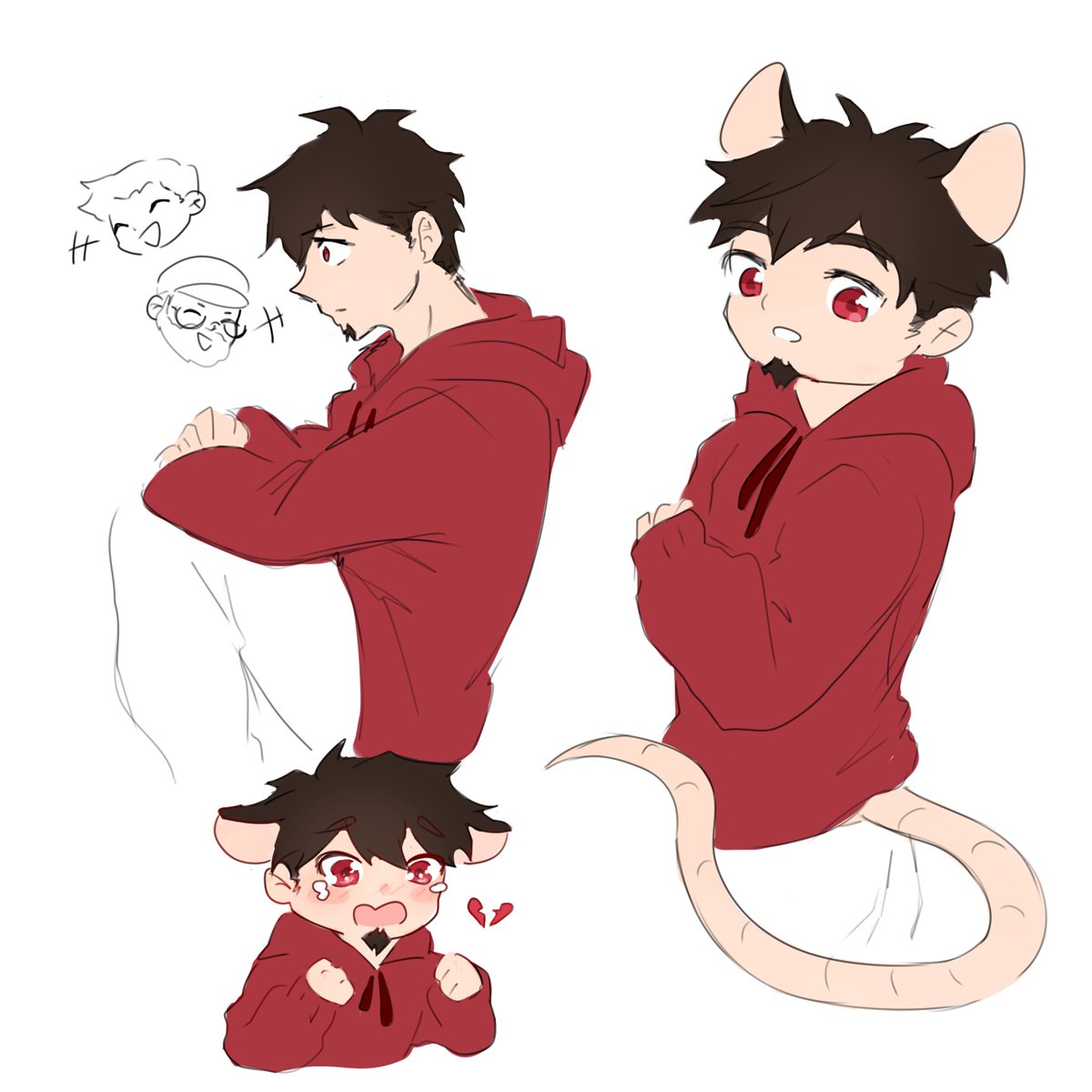 KenidoruCubi's tweet image. puedo aprovechar q sacaron el mejores momentos de UHC España T11 para subir los dibujos que nunca termine en su momento del pov de Maldito? 
(me da pena subirlos tan fuera de tiempo, pero son muy lindos como para simplemente dejarlos ahi tirados... y flojera pintar XD)