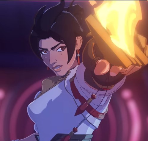 Adone0808's tweet image. #NOTMYANRAN
Redesign Anran! No more male gaze stereotyped harmless, cute Asian girl! 
Anran is a fiery, powerful young woman. Instead of this tacky, generic design, she should have a fierce face, strong muscles and a kung fu suit consisting of trousers and long sleeves.