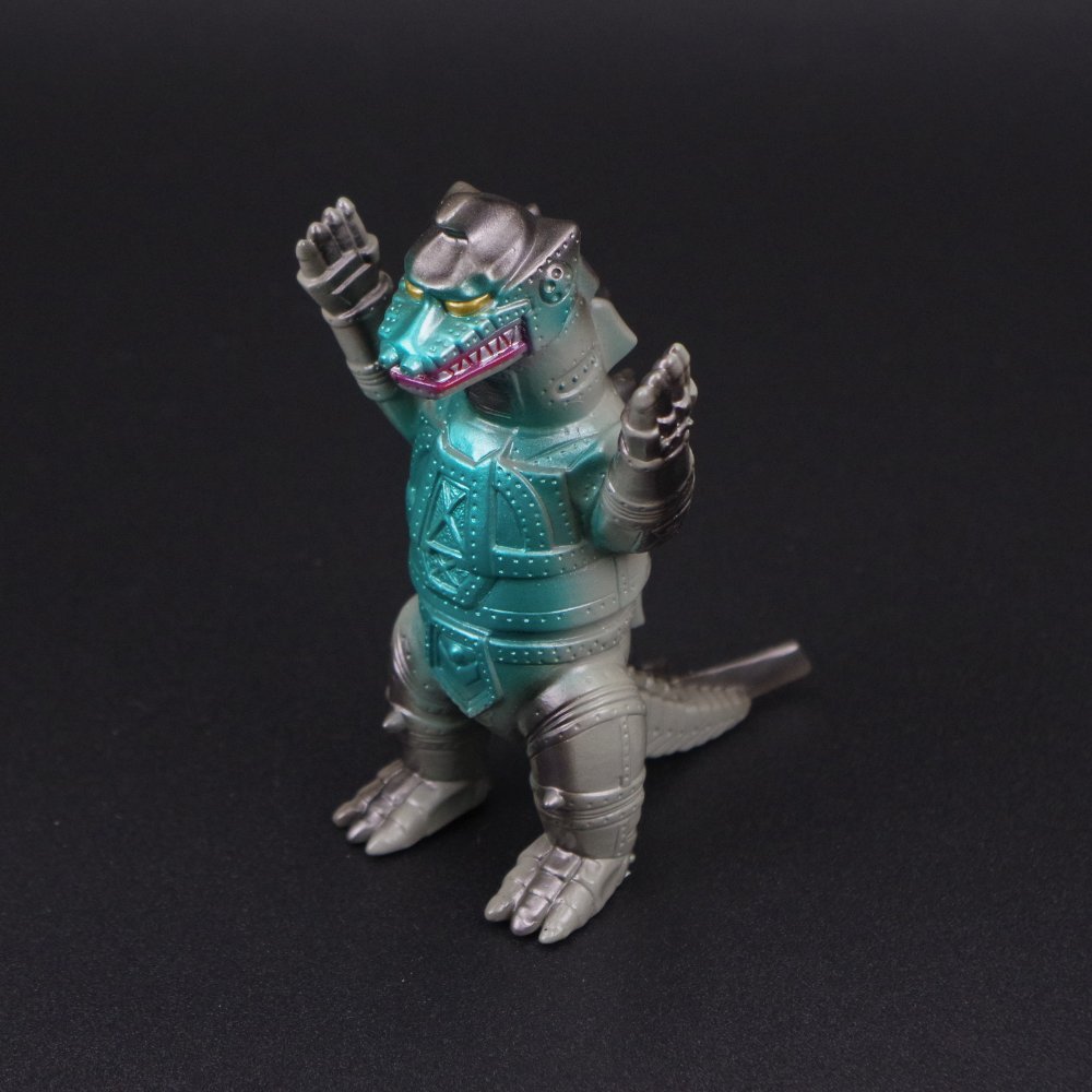 ■ブルマァク メカゴジラ ミニソフビ 銀 / 東宝 □ブルマァク メカゴジラ ミニソフビ 銀 / 東宝 □ブルマァク