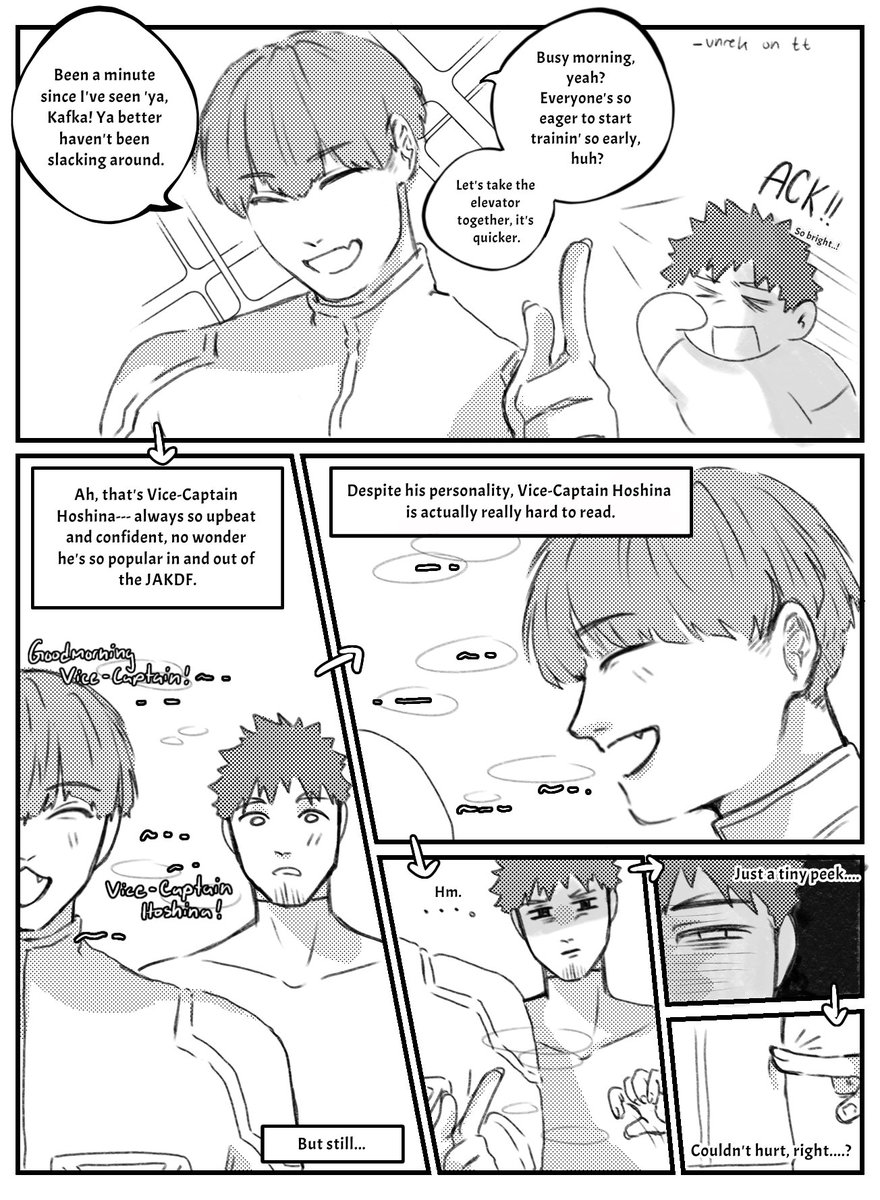 unrek_'s tweet photo. #hoshikaf #保カフ #호시카프 
Hoshikaf x Cherry Magic Mini Comic 3/4 https://t.co/t1rLITWiRN