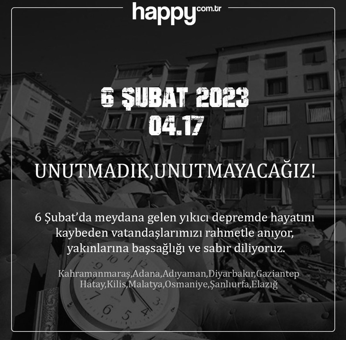 Unutmadık, Unutmayacağız!