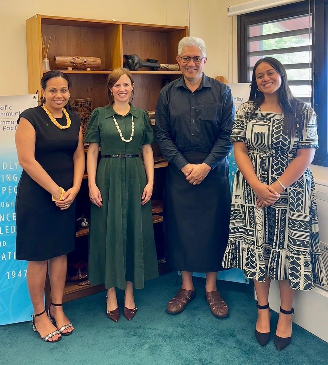 It was a pleasure to discuss Australia's deep and longstanding engagement with the <a href="/spc_cps/">Pacific Community</a> Director-General Dr. Vivili today. Australia values its partnership with SPC and its contribution to a stable, prosperous, and resilient Pacific.

Ce fut un plaisir d'échanger sur les