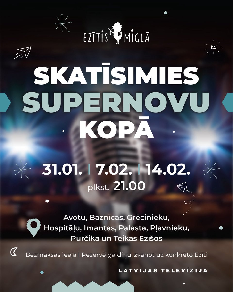Bārs Ezītis miglā tweet media