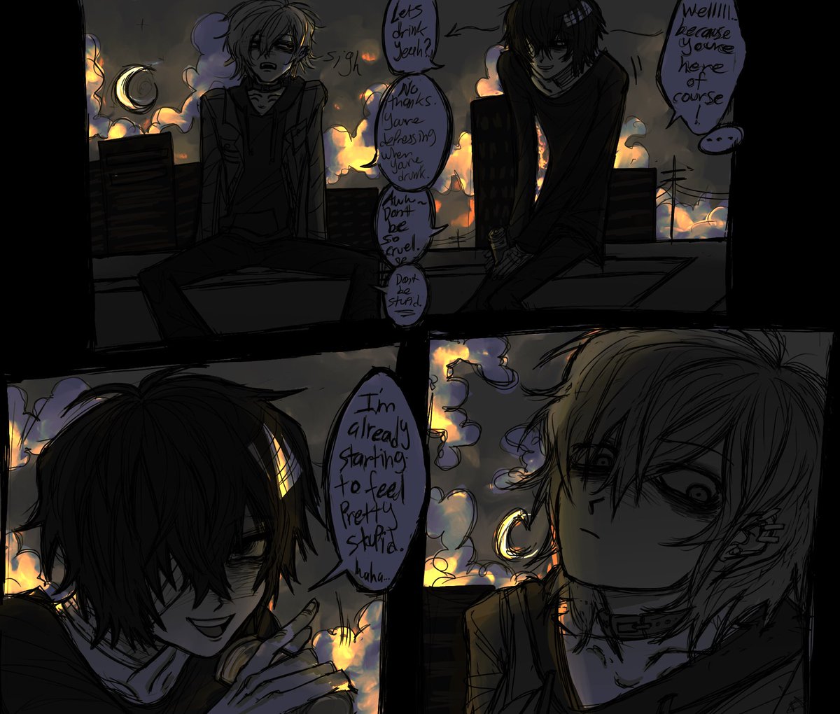 schizocreep's tweet photo. I like to think that 15 skk’s hate for each other is as present as their codependency
(2/4) https://t.co/o6Uogo9np1