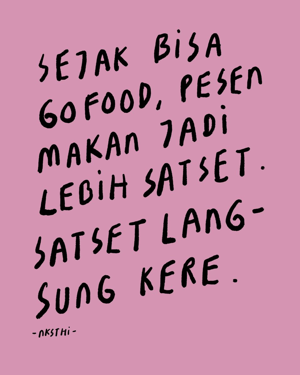 nksthi's tweet photo. Begitulah. Satset. 🥲 https://t.co/KG4LTgbMDr