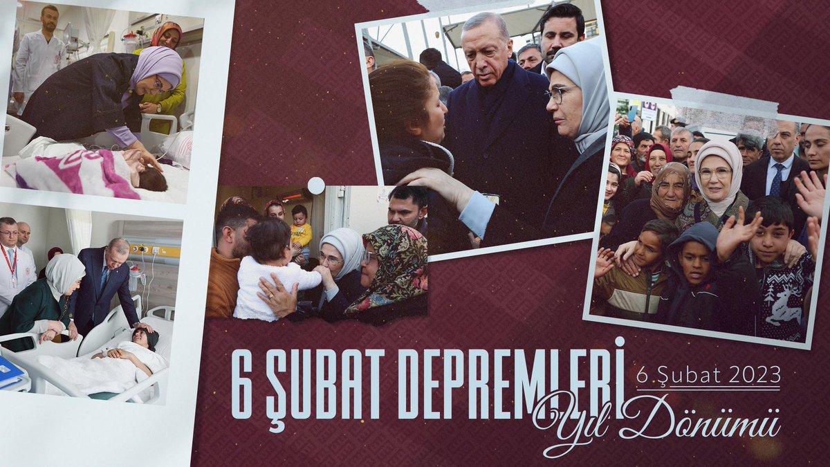 Üç yıl önce, 6 Şubat sabahı tarifsiz bir acıyla sarsıldık. 

Hayaller, yuvalar, umutlar yıkılırken enkazdan yalnızca hüzün değil, asrın birlikteliği de yükseldi.

Devletimizin ve milletimizin el ele verdiği bu zorlu süreçte; tanımadığı bir can için nefesini tutan, lokmasını,