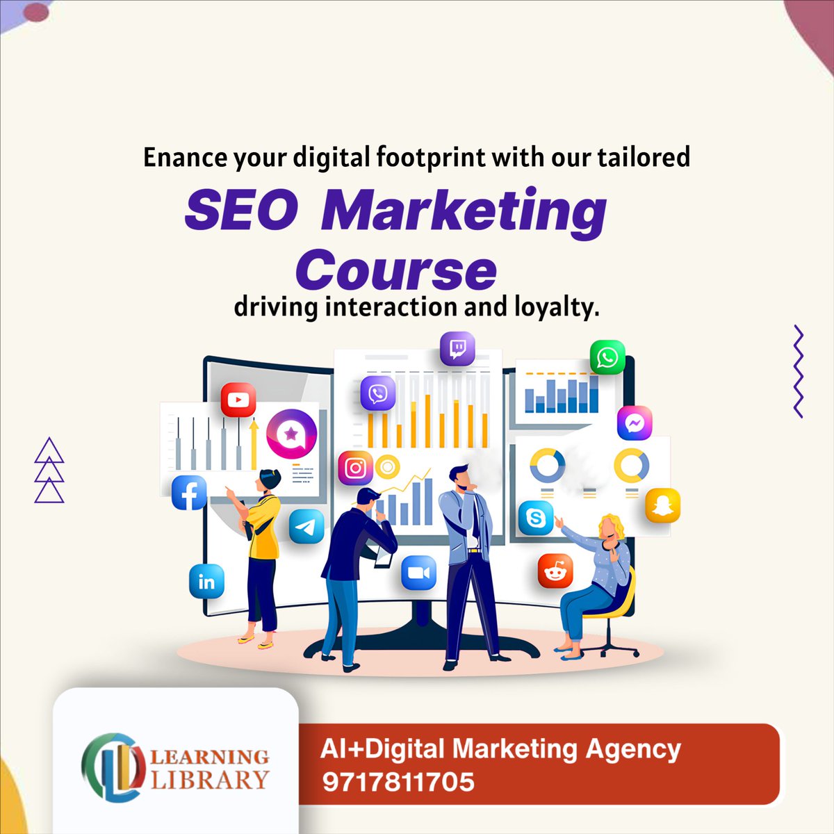 Learning Library | Digital Marketing Faridabad tweet media