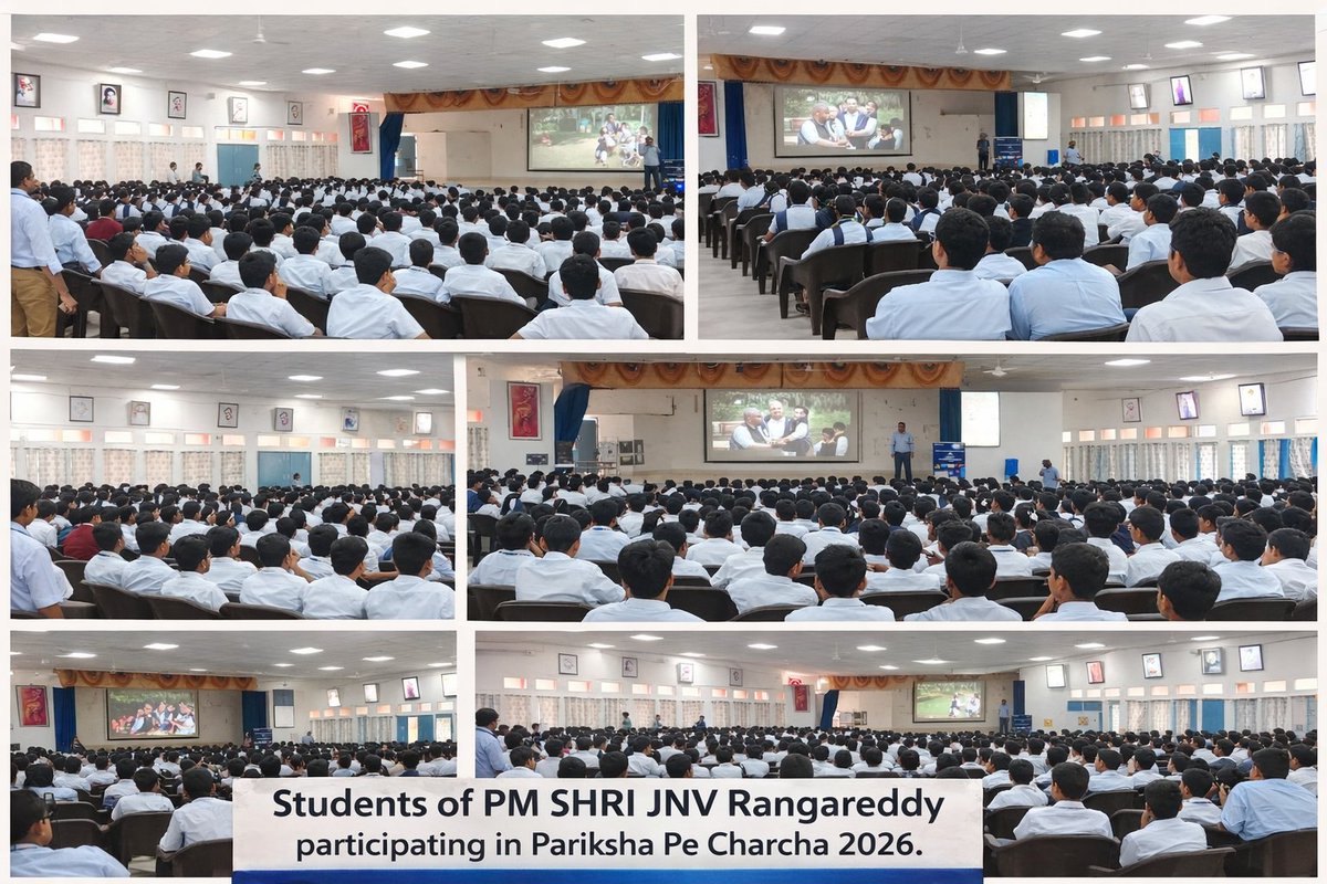 PM SHRI JNV RANGAREDDY tweet media