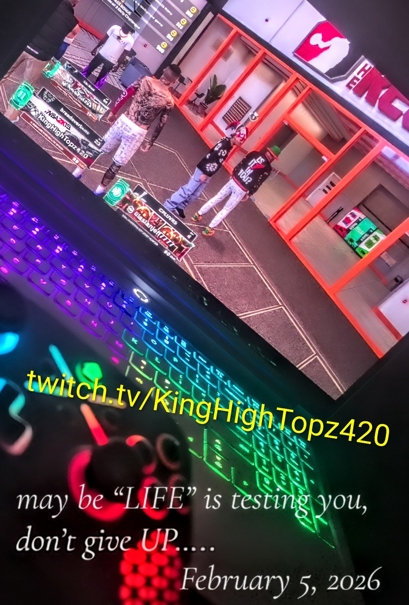 Bout to go live on twitch! Little REC action with the crew! 💪 <a href="/DevinC60345/">Devin Crump</a> <a href="/nba2kcmty/">NBA 2K26 Community</a> <a href="/2kDiscord/">SQUAD FINDER</a> <a href="/nba2kcmty/">NBA 2K26 Community</a> <a href="/The2KCentral/">The2KCentral | NBA 2K26</a> <a href="/TwitchSupport/">Twitch Support</a> #NBA2K26 #KingHighTopz420 #2K #BreadOverBuns #VA2k