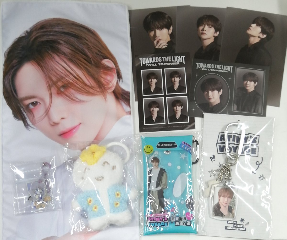 👑 #ATEEZ #에이티즈 🌼 ATEEZ ヨサンさんの2024センイルMDを初め