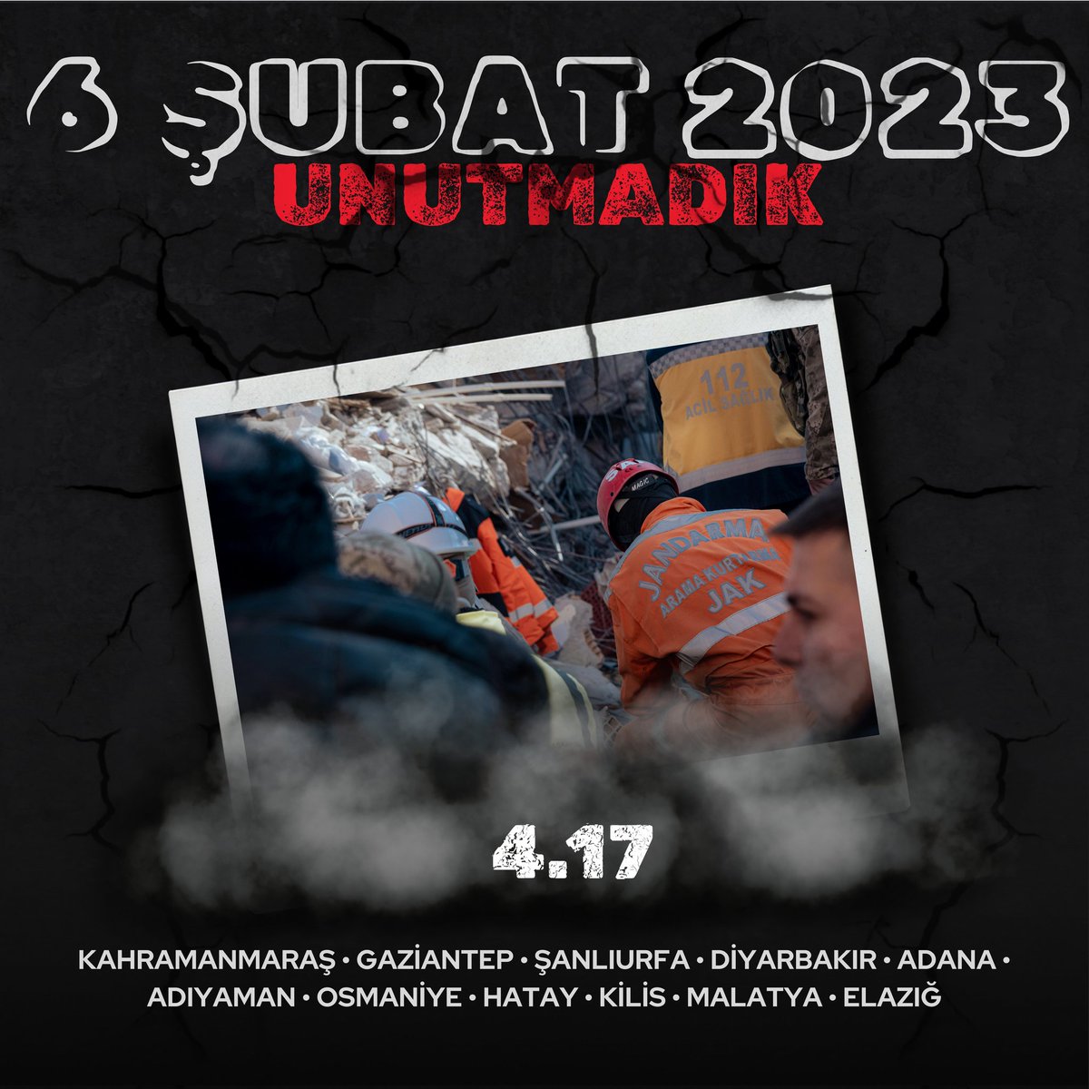 6 Şubat depreminde hayatını kaybeden vatandaşlarımıza Allah’tan rahmet diliyorum. Rabbim milletimizi her türlü afetten korusun.

Mesut ERKAN 
Şırnak Halk Eğitimi merkezi müdürü 

#6şubatdepremi

<a href="/mesut_erkan/">mesuterkan1@hotmail.</a>