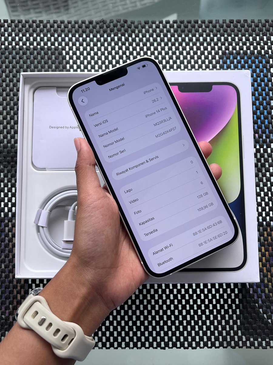 WTCMalang's tweet photo. WTS | iPhone 14 Plus 128GB (Inter)

✨ All normal, kondisi mulus
💰 5.999K
📍 COD Malang
💳 Bisa PayLater
🛍️ Shopee &amp; Tokopedia

#wts #wtb #jualiphone #iphone14plus #iphonesecond #iphonemalang #apple #trusted #zonauang #zonajajan #zonaBU https://t.co/5qG9AMKhky