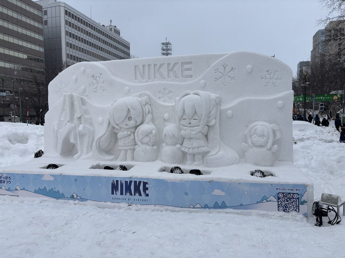 KffMistia's tweet photo. #NIKKE雪まつり2026 https://t.co/iEmtFeCrRZ