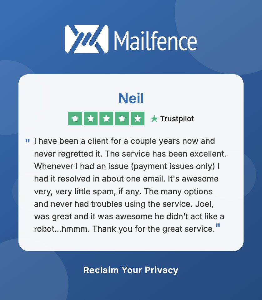 Mailfence tweet media