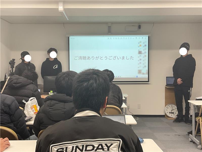 本日 2/6（金）は IT科１年生による作品実習の発表会がございました💻
各グループの皆様、発表お疲れさまでした！
限られた時間での制作でしたが、私は感心するばかりでした。

教員からのフィードバックも受け、この経験を活かしてのこれからの発表がますます楽しみですね☺
#専門学校　#IT　#和歌山
