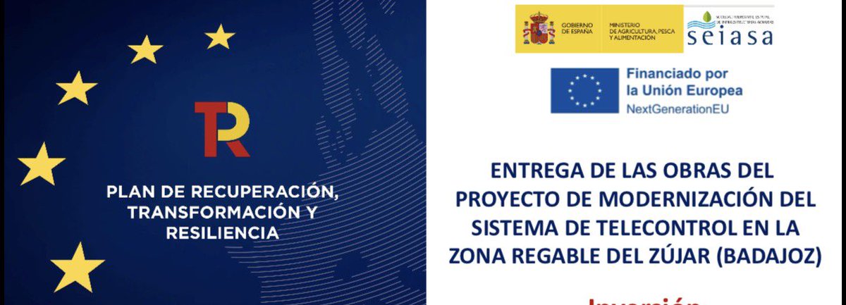 📌hoy <a href="/frmulero/">F Rodriguez Mulero</a> entrega una obra <a href="/gobmapa/">Ministerio de Agricultura, Pesca y Alimentación</a> a la CR del Canal del Zújar  

⏱️10:30 horas

Lugar: sede CR Canal del Zújar c/La Zafrilla 15 P.Ind.San Isidro de Don Benito (Badajoz)

Testigos <a href="/BegoaBernal/">Begoña García Bernal</a> SªEstado de Agricultura y Alimentación y <a href="/J_L_Quintana/">José Luis Quintana</a> <a href="/DGobExtremadura/">Del.Gob.Extremadura</a>