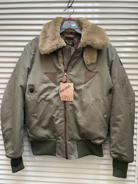 HOUSTON / B-15A FLIGHT JACKET 1944年に採用されたのがB-15フライト
