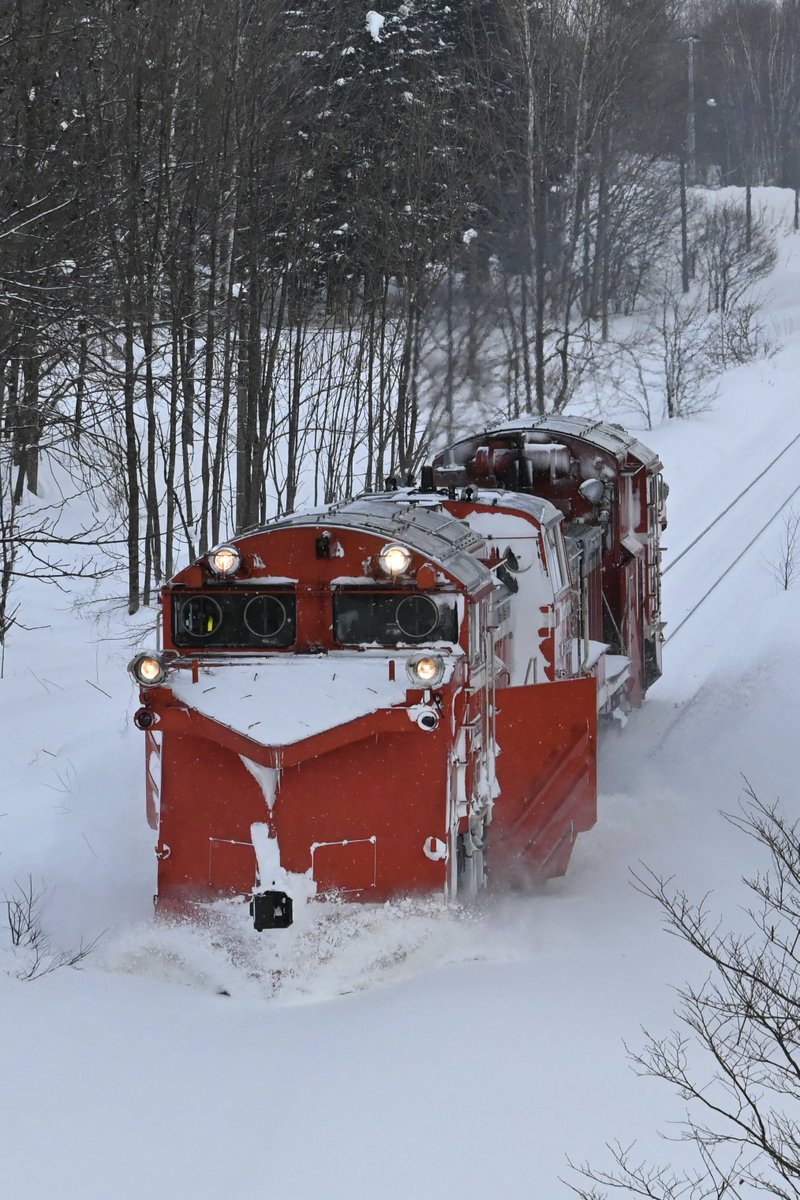 宗谷ラッセル 雪351レ DE15-2514