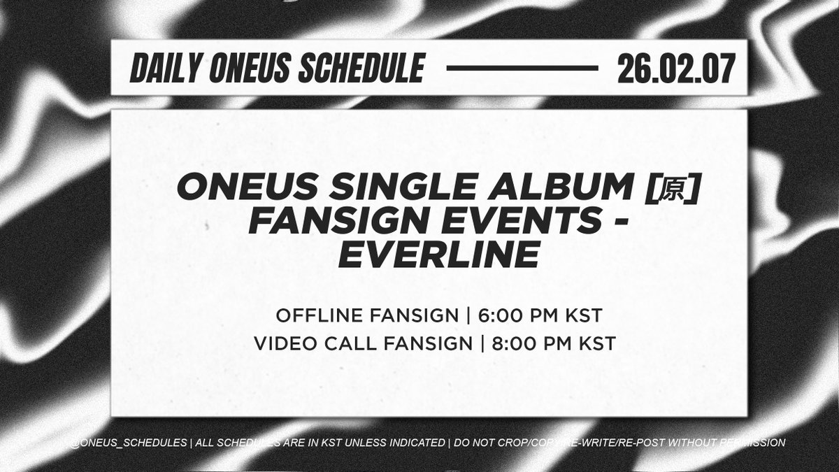 ONEUS SCHEDULE 🌙 (@oneus_schedules) / Posts / X