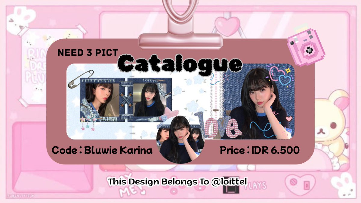 loittel's tweet image. ˖ ࣪ ⊹  ( help rt plcc )  .ᐟ ୨୧

aku membawa katalog qr deco sama leot nih! harga cumang 4k &amp;amp; 6.500 ajaa!

siap jemput &amp;amp; ospek! 

yuk jajank! 

t. #zonauang