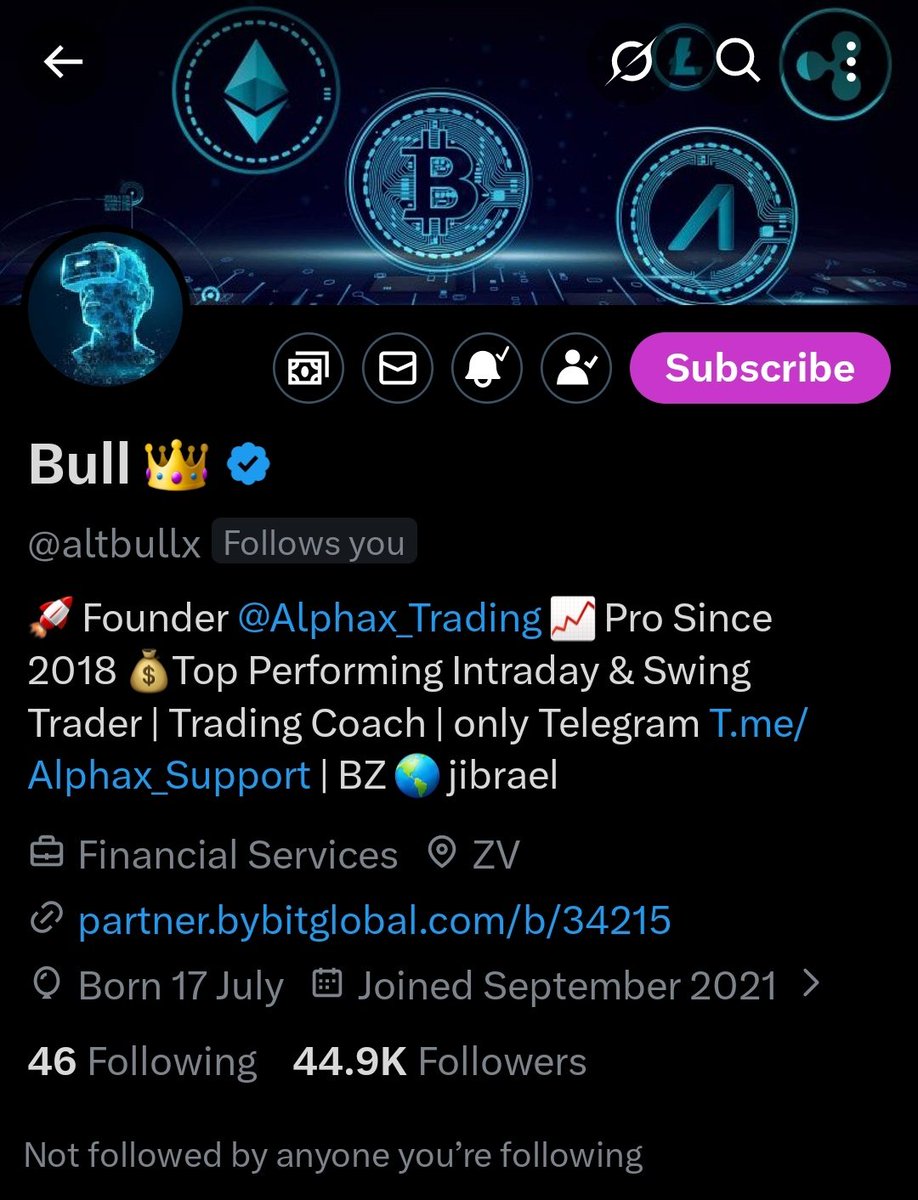 You can now subscribe to me on X for more exclusive content.

I’ve set a special and very cheap introductory price for the first 100 subscribers. Once we cross 100 subscribers, the subscription price will be increased.

I will allocate 50% of all subscription revenue toward