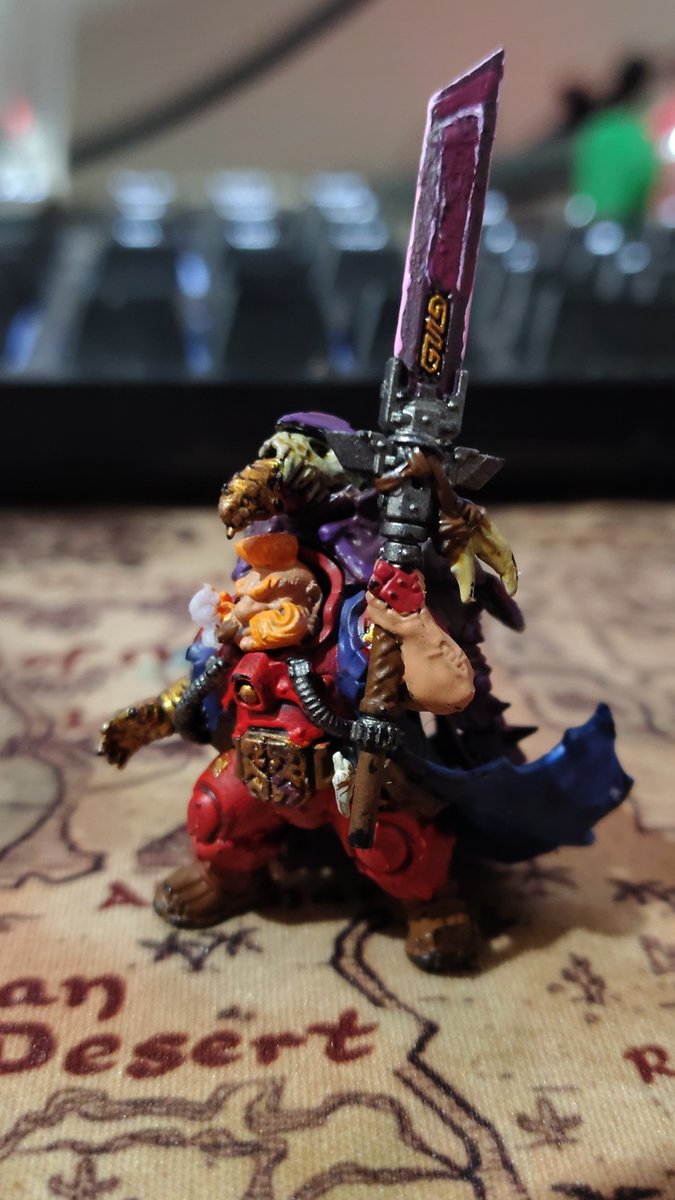 LandidStari's tweet photo. Buri the Thrice Devoured joins the Leagues of Votann https://t.co/beUwPpYoGA