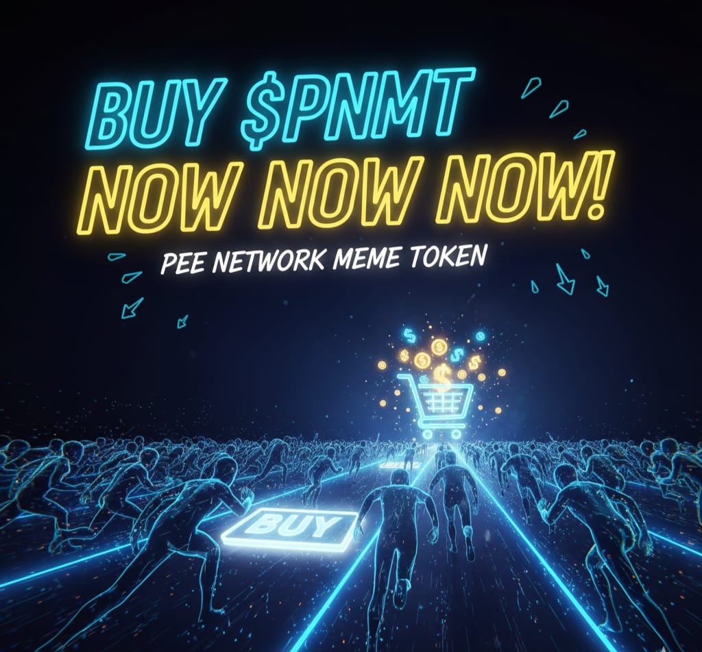 $Pee Network Community, 

Smart investors don’t wait for hype, they position before it arrives.

Building your crypto portfolio early is about holding assets that have room to grow alongside a developing ecosystem. $PNMT gives holders early exposure to the Pee Network vision as