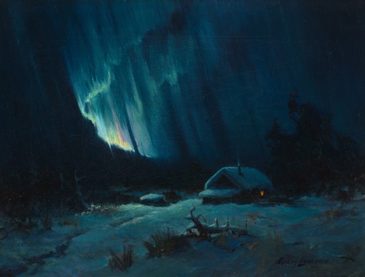 Sydney Laurence - "Northern Lights" (1921)