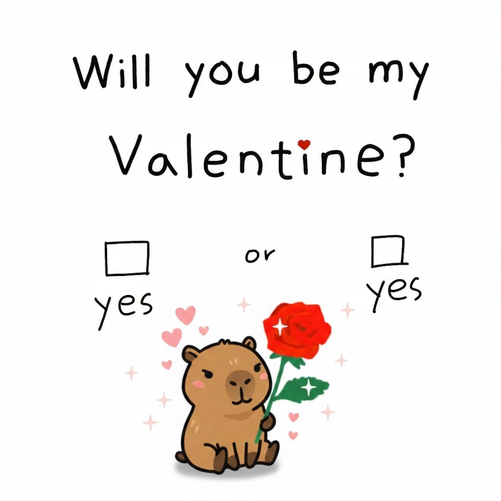 Multiple choice question:
A) Yes
B) Yes 💌
#ValentineVibes #ValentineEnergy #LoveSeason #BeMyValentine #ValentineMood #RomanticPost #FlirtyVibes #CoupleGoals #LoveIsInTheAir #XLove