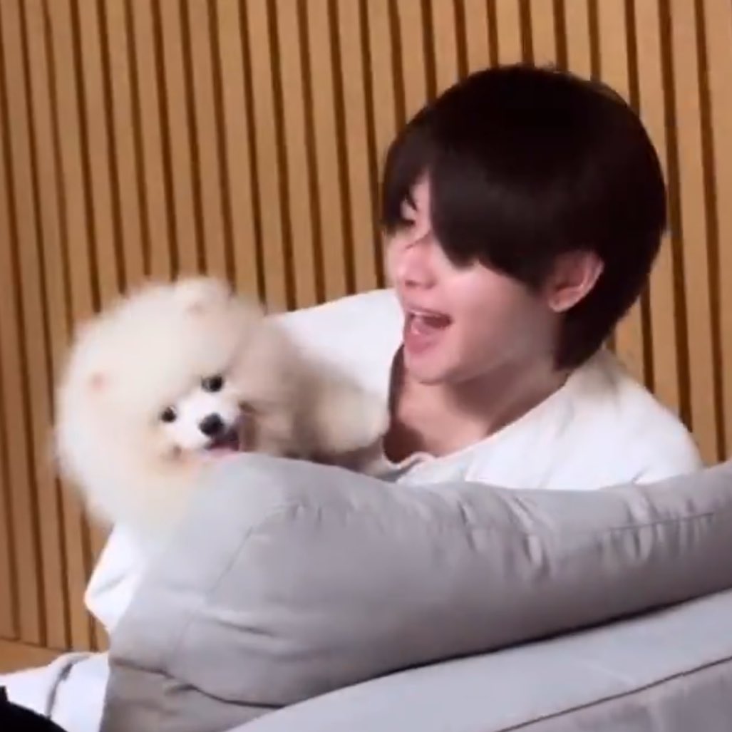 ppyjna's tweet photo. เหมือนน้องชอบคุณตอนเล่นกับกะทิ https://t.co/qlrecatFmJ
