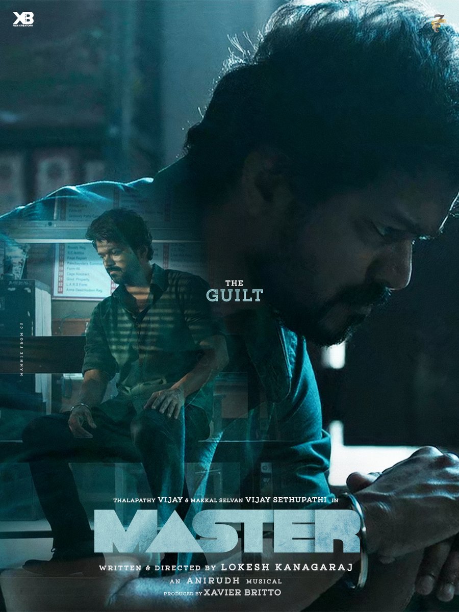 Celluloid_Folio's tweet image. 33/365 🔥                       
Master.. 365 Days.. 365 Posters..                           
#ThalapathyVijay @Dir_Lokesh #Master