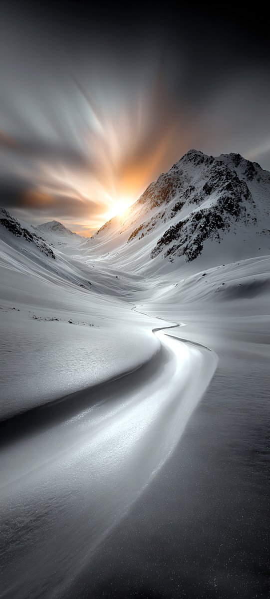 Halleyapps's tweet image. Analyzing the raw output. 
Notice the dynamic range retention in the snow highlights versus the soft occlusion shadows in the dust storm. 
Both demonstrate distinct approaches to calculating global illumination. 

#Texture #EnvironmentDesign