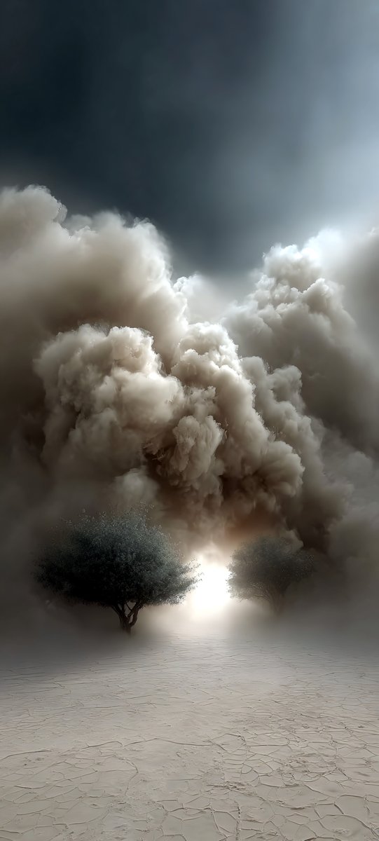 Halleyapps's tweet image. Analyzing the raw output. 
Notice the dynamic range retention in the snow highlights versus the soft occlusion shadows in the dust storm. 
Both demonstrate distinct approaches to calculating global illumination. 

#Texture #EnvironmentDesign