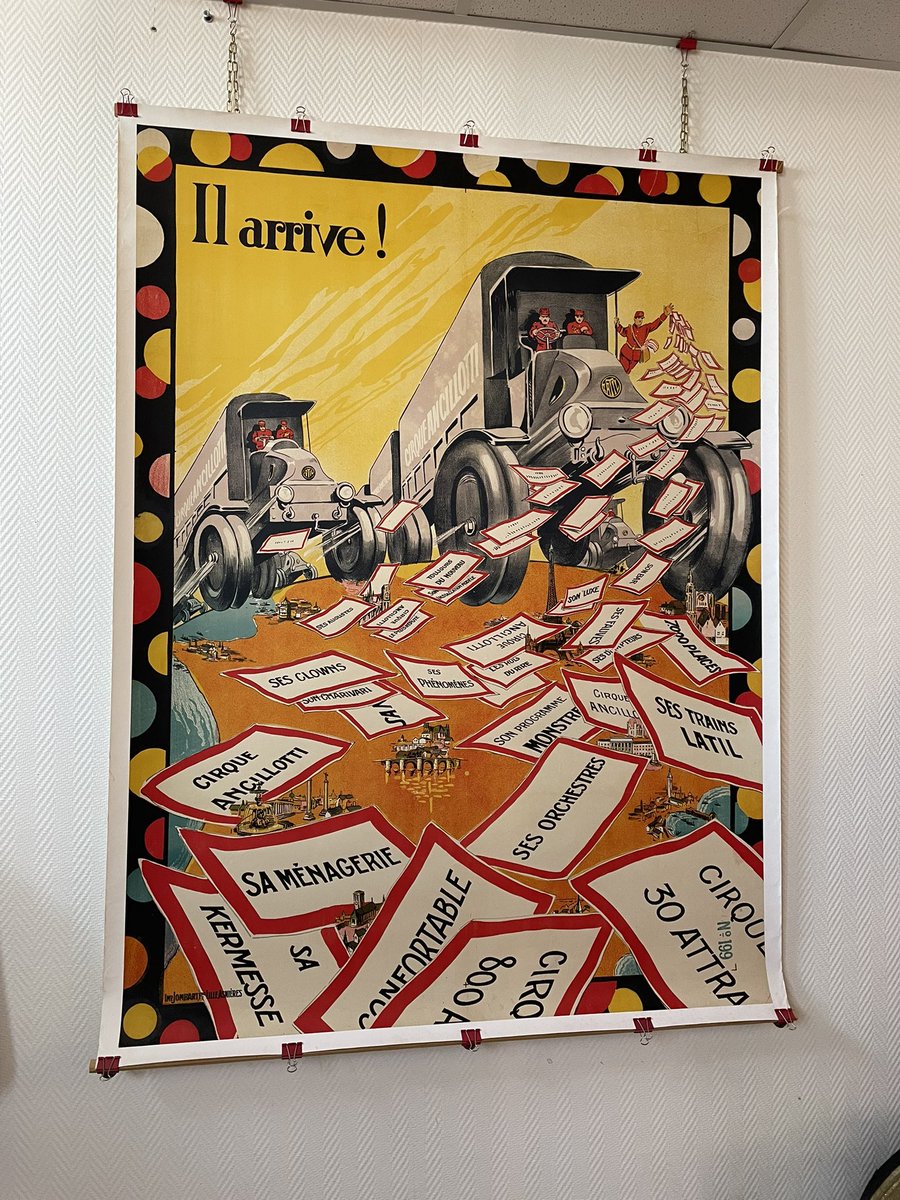 Espace_Cirque's tweet photo. BIERNE (59)
Merci à la médiathèque de son accueil chaleureux et vive le cirque !
#demontage #bierne #hautsdeflandres #museeitinerant #collections #voyage #bientot #cirque #circus #circo #circuslife #museeducirque #museeducirqueitinerant #mdci #lagardine #hautsdefrance #nord https://t.co/oTnZdup8wL