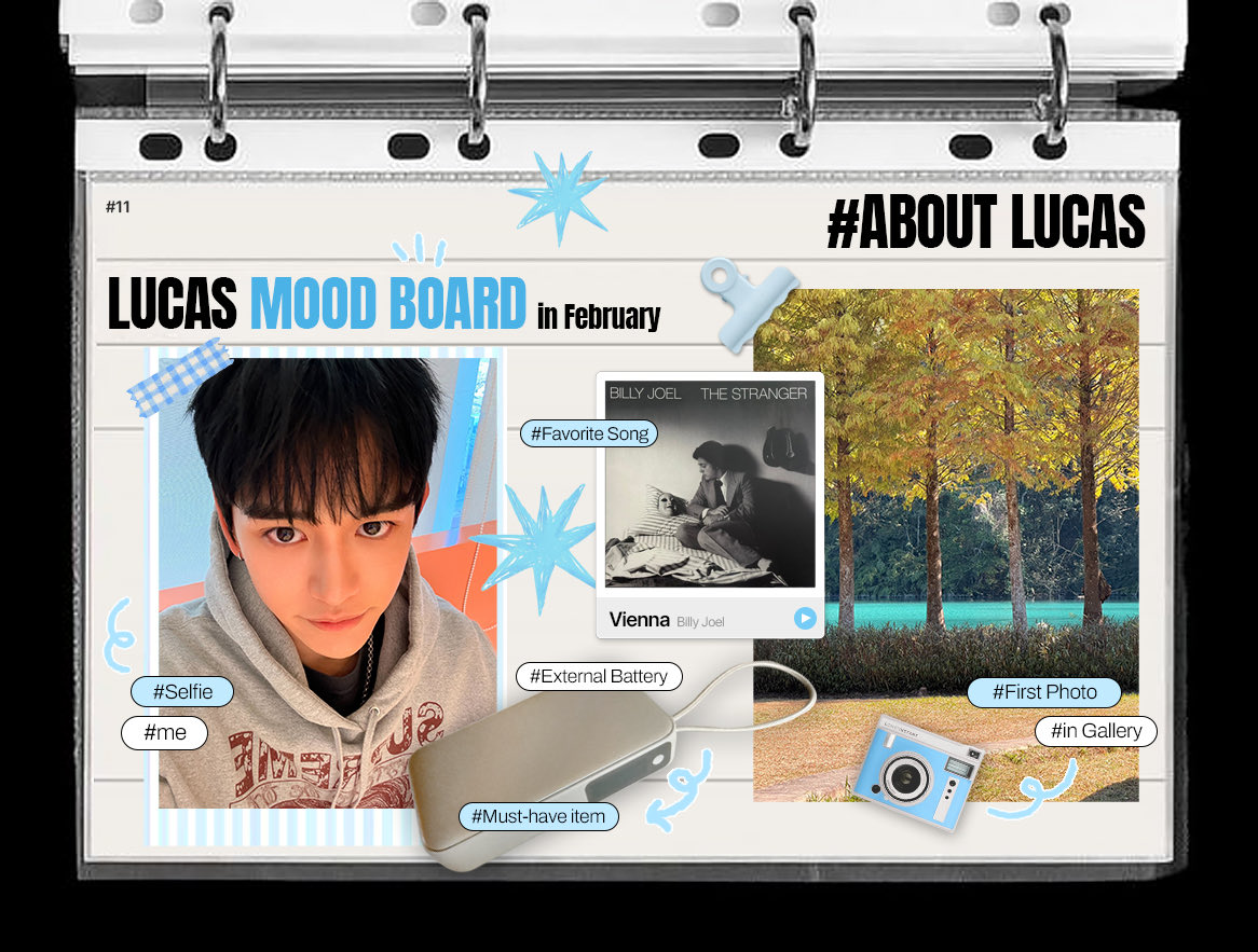 LUCAStation444's tweet image. 20260206 【Weverse】更新
#ABOUT LUCAS-part 11
💛LUCAS MOOD BOARD💛
🔗 weverse.io/lucas/media/1-…
