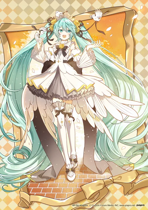 『初音ミクシンフォニー10th ANNIVERSARY BOOK』 関連イラストを多数収録いただいております。 ・1枚目→2016 ミク ・2枚目→2018-2019集合イラスト ・3枚目→2025ミク 他にもご掲載いただいてるのでぜひどうぞ…よろしくお願いします #初音ミクシンフォニー #初音ミク
