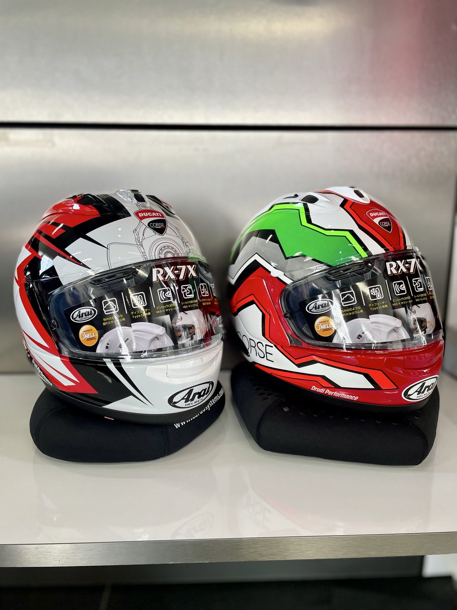 DUCATI CORSE V7 サイズM（57-58） DUCATI CORSE V8 FLAG サイズL （59