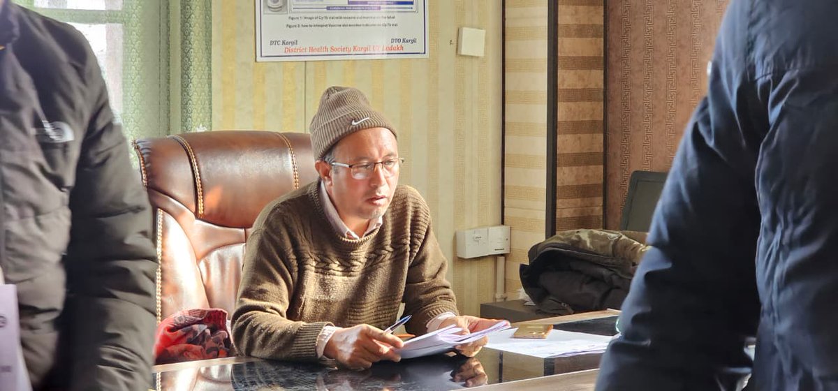 Health Department Kargil tweet media