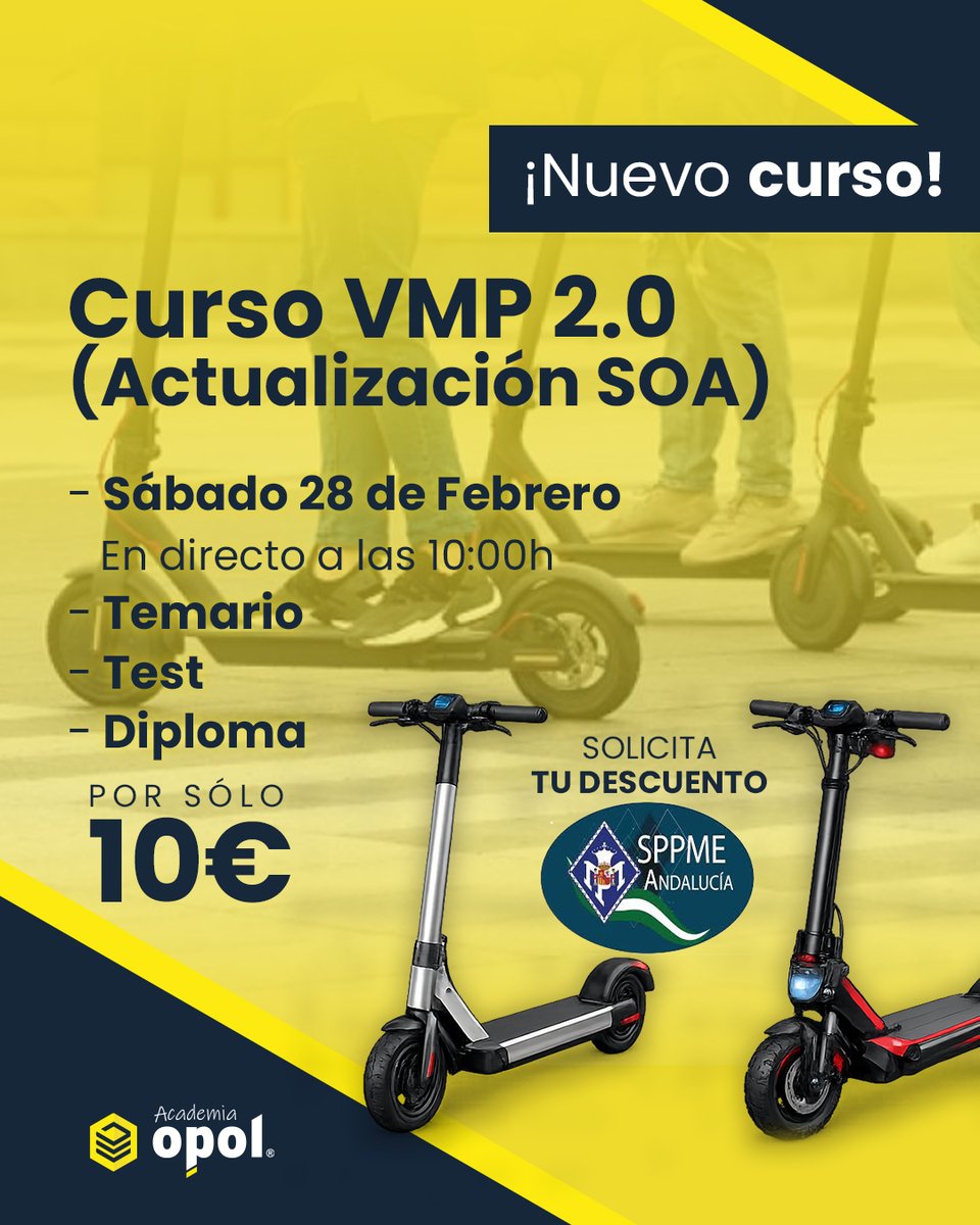💢Nueva #oferta exclusiva para #afiliados 

➡️Curso VMP 2.0. de Academia Opol con #Descuentos 

Toda la información clicando en el enlace ⤵️
sppme-a.es/oferta-exclusi…
