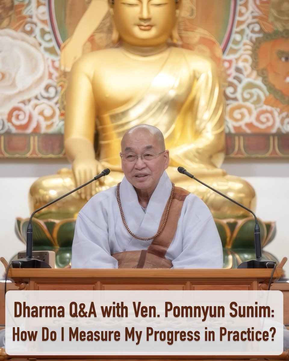 Buddhistdoor's tweet photo. BDG on YouTube: Dharma Q+A with Ven. Pomnyun Sunim: How Do I Measure My Progress in Practice? (2)

🔗 Watch: https://t.co/WebY071mDs

#Buddhism #Buddha #PomnyunSunim #Zen #Seon #JungtoSociety #DharmaTalk #Korea #KoreanBuddhism #Happiness #compassion #Wisdom #Liberation #Awakening https://t.co/St7ajb9mEG