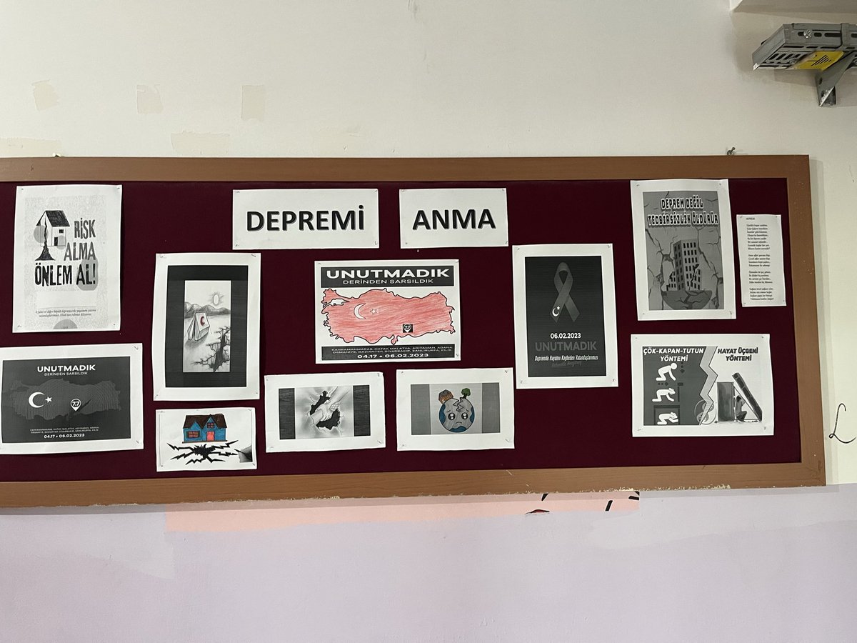 6 Şubat 2023 depremi anma etkinliği <a href="/SurMilliEgitim/">Sur İlçe Milli Eğitim Müdürlüğü</a> <a href="/ErnezDemir/">Demir Ernez</a> <a href="/surkaymakamlik/">Diyarbakır Sur Kaymakamlığı</a>