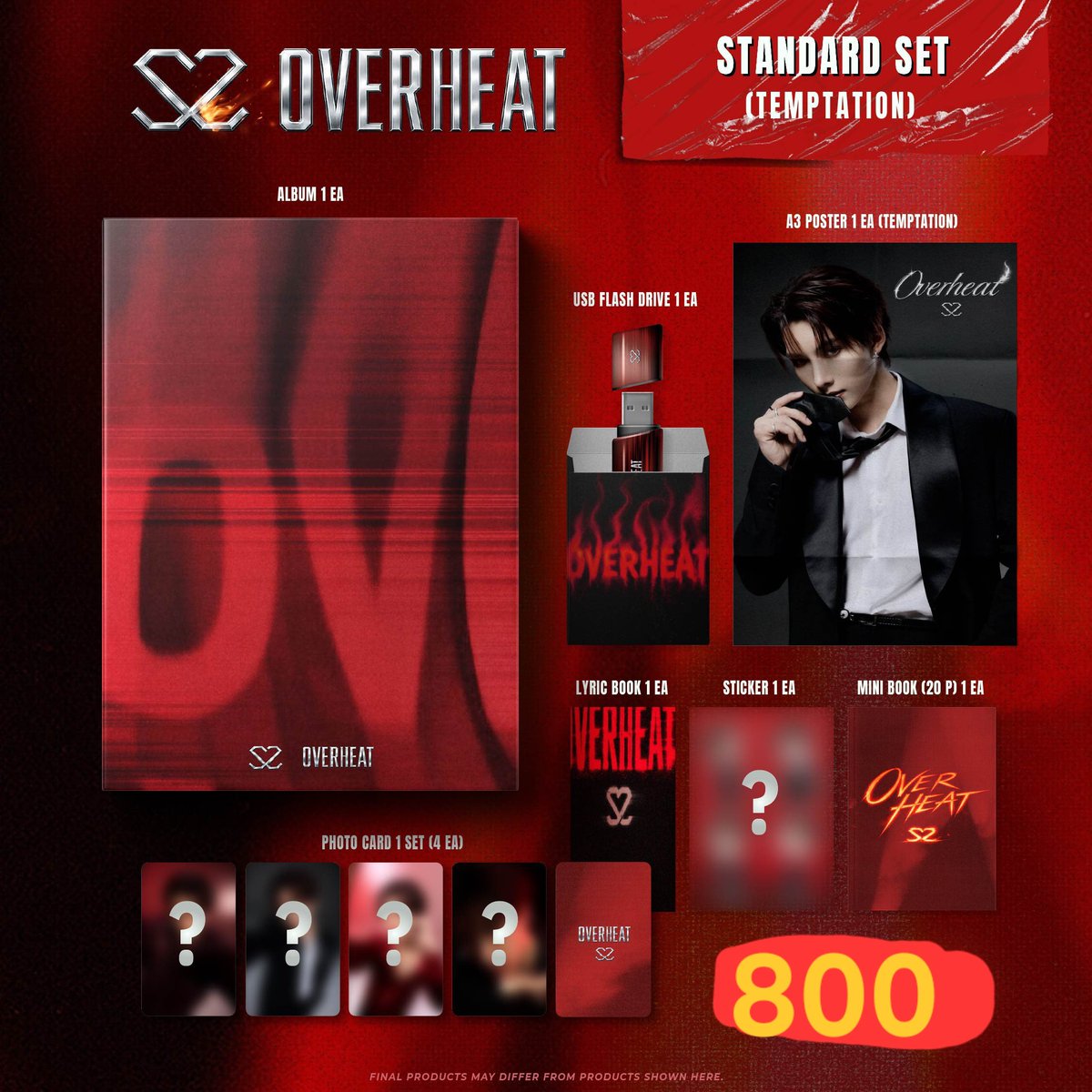 Standard Set ราคาเซ็ตละ 800 บาท รวมส่งค่ะ
DM มาสอบถามได้ครับผม~~~ ขอลุ้นสิทธิ์เข้าไปเก็บรูปพี่S2 คนเท่🙇‍♀️🙇‍♀️🙇‍♀️

#Noeulnuttarat #S2TheSunset
#S21stAlbum #S2_OVERHEAT