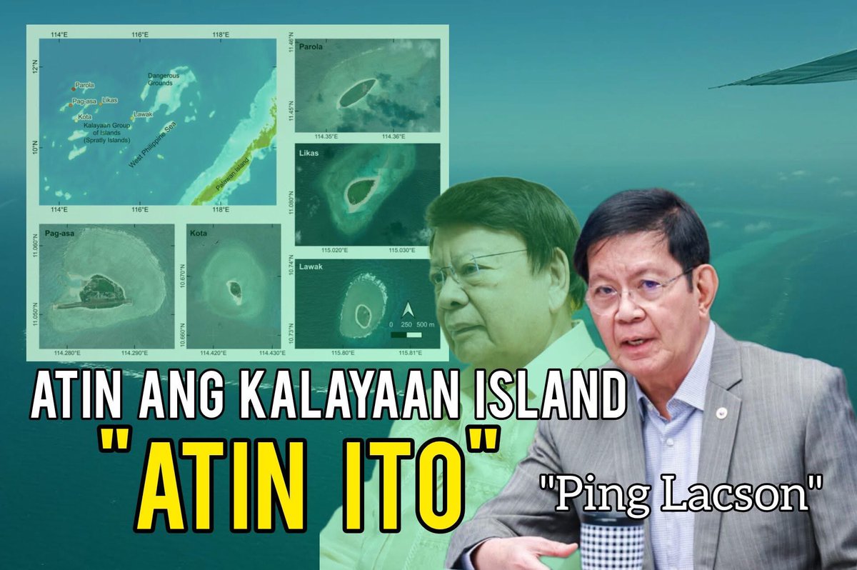 THE BETRAYAL OF TSINADOR RODENTE MARCOLETA

❌ Tsinador Rodente Marcoleta: “I-give up na lang natin yung Kalayaan Island Group. Wala naman yan sa Exclusive Economic Zone natin.”

✅ Senador Ping Lacson: “Atin ang Kalayaan Island Group under Presidential Decree No. 1596.” 💯