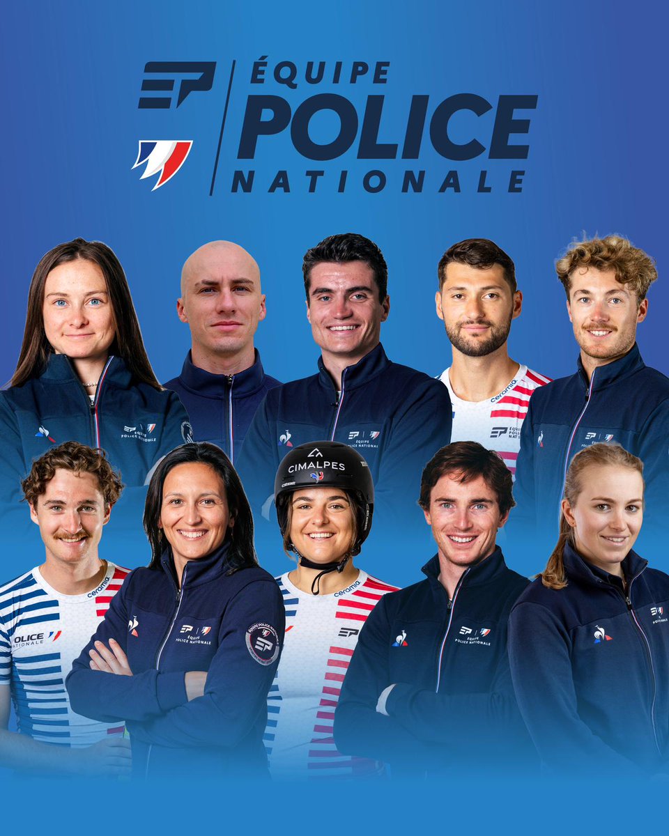Top départ pour les jeux olympiques d’hiver de Milan-Cortina ❄️ 

Au total, ils sont 10 policiers sportifs de haut niveau en lice pour porter les couleurs de la police nationale. Suivez leurs performances sur notre compte Instagram dédié @equipepolicenationale 🇫🇷