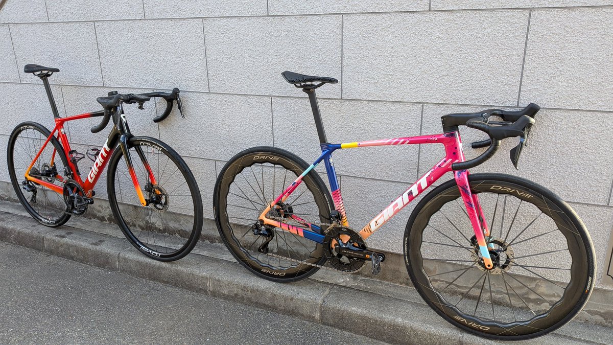 cycle_kotaroad's tweet photo. レース用も完成
TCR2台持ちになりました。
#PARKサイクルライフ 
#御殿場 https://t.co/wyhu9PiGl0