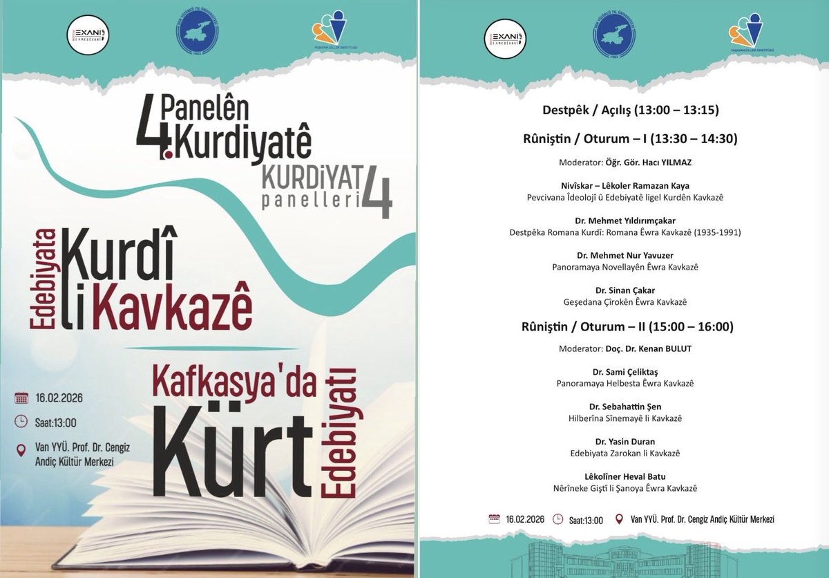 Înstîtuya Ehmedê Xanî tweet media