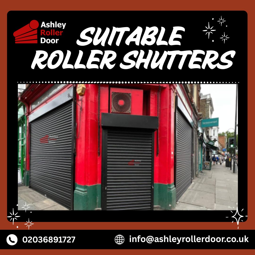 ashleydooruk's tweet image. 👉Reliable Suitable Roller Shutters deliver smooth operation durability and style for shops warehouses and homes offering custom fit finishes weather resistance and quiet performance daily!
#commercialsolutions #industrialdesign #rollershutter
👉Website: ashleyrollerdoor.co.uk/suitable-rolle…