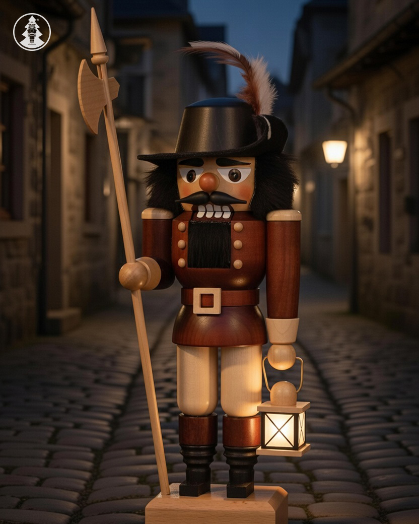 Dieser erzgebirgische Nussknacker als Nachtwächter steht in den dunklen Gassen – die Laterne weist den Weg, der Mond wacht von oben. Ein Stück traditionelle Handwerkskunst, dass Ruhe, Geschichte und ein wenig Magie ausstrahlt. #nachtwächter #nussknacker
drehwerk.de/nk-nachtwaecht…