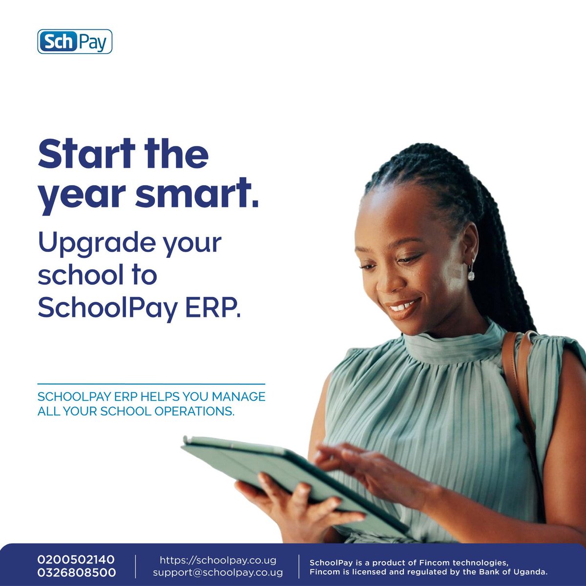 CEOEastAfrica's tweet photo. #AD: Start the year on a smart note. Upgrade your school to @schoolpay_ug ERP and enjoy a seamless way to manage all your school operations from one platform.
#Education #SchPay #ERP https://t.co/18RxD9IgcU